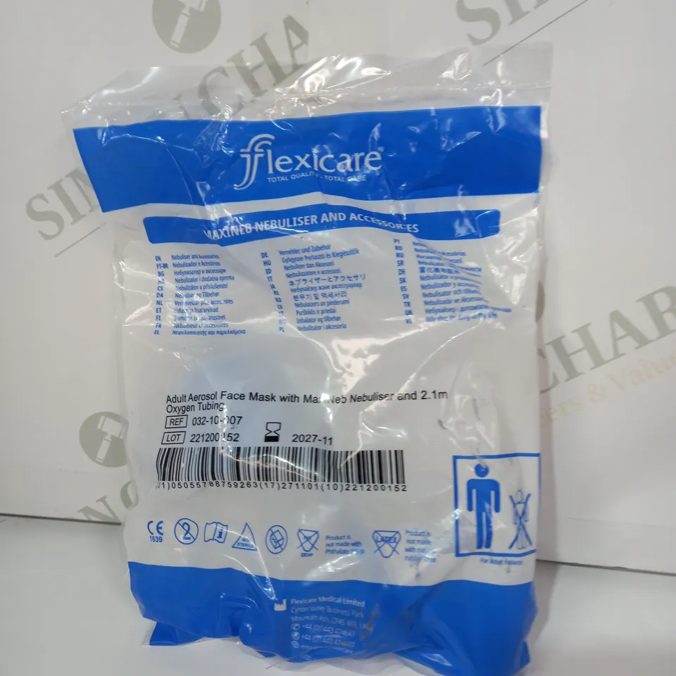 FLEXICARE MAXINEB NEBULISER AND ACCESSORIES