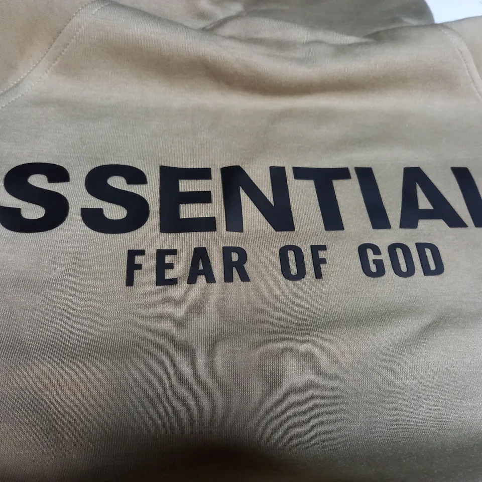 LARGE ESSENTIALS HOODIE 