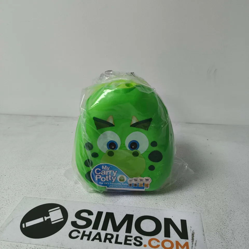 MY CARRY POTTY – GREEN DRAGON TRAVEL POTTY (NURSERY POTTY TRAINING SEAT)