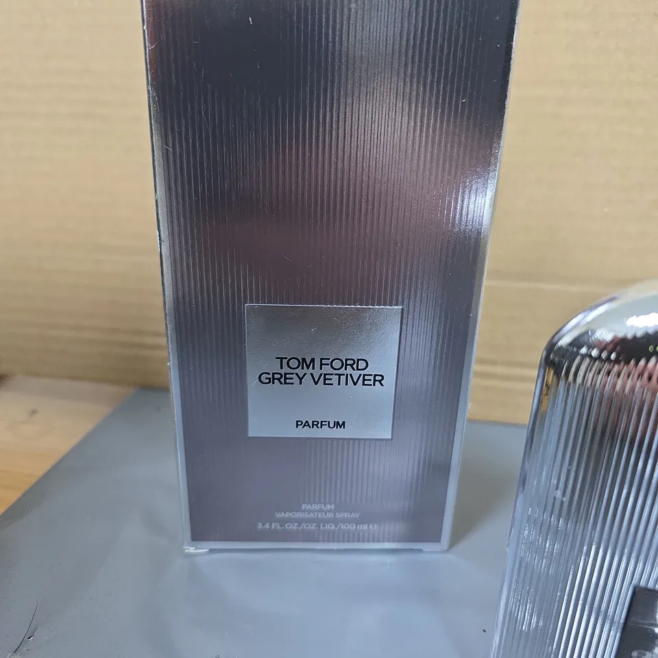 TOM FORD GREY VETIVER PARFUM – 75 ML, BOXED