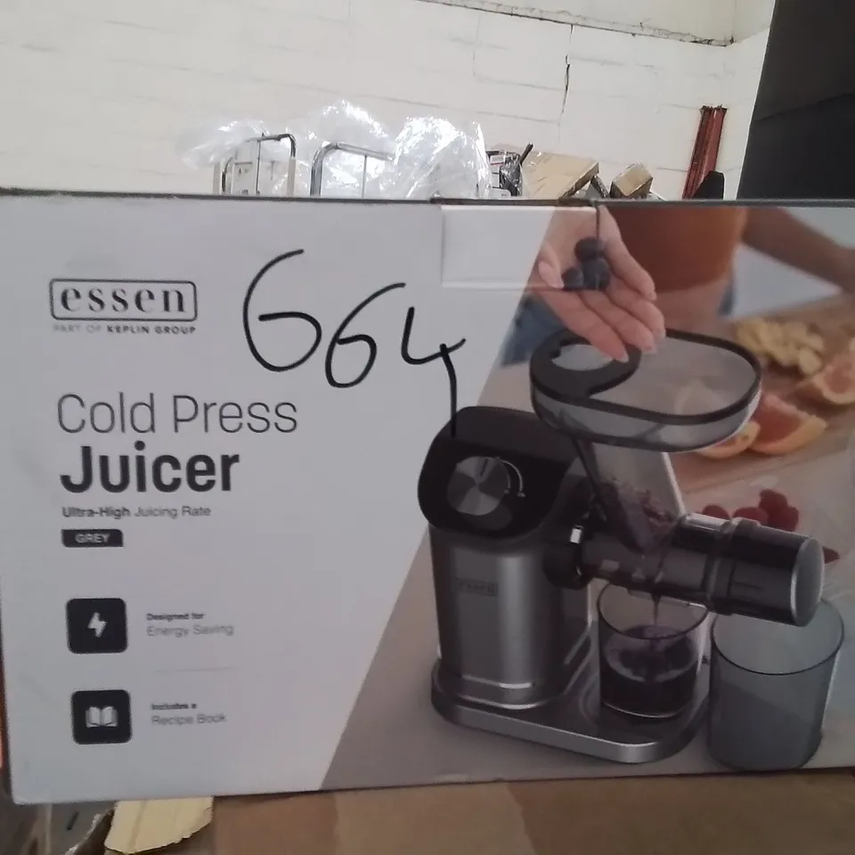 BOXED KEPLIN COLD PRESS JUICER