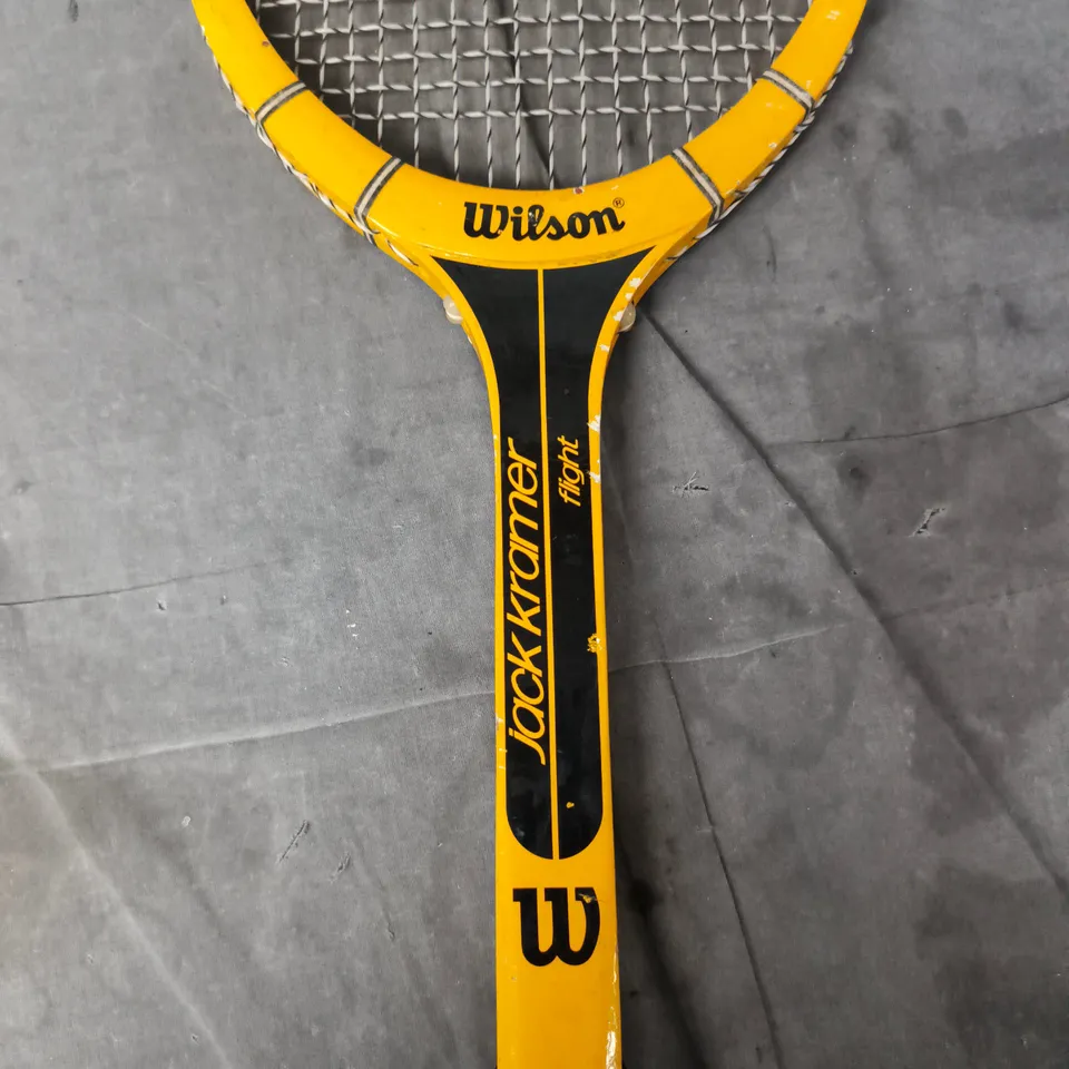 WILSON JACK KRAMER FIGHT TENNIS RACKET