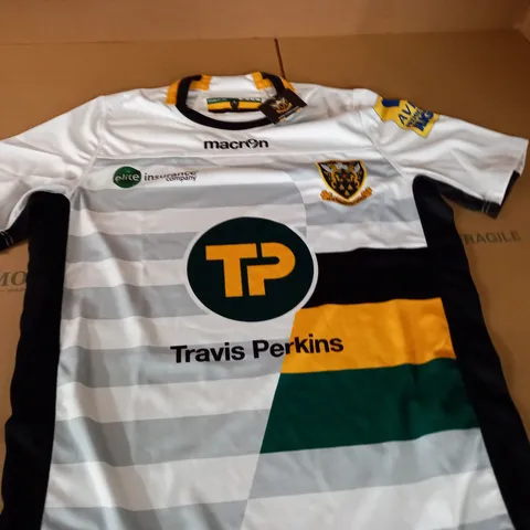 NORTHHAMPTON SAINTS MATCHDAY AWAY SHIRT - L