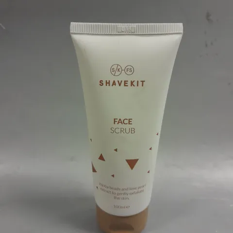 APPROXIMATELY 50 SHAVEKIT JOJOBA BEADS & LIME PEARL EXTRACT FACE SCRUBS - 100ML - COLLECTION ONLY