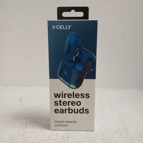 CELLY WIRELESS STEREO EARBUDS β BOXED