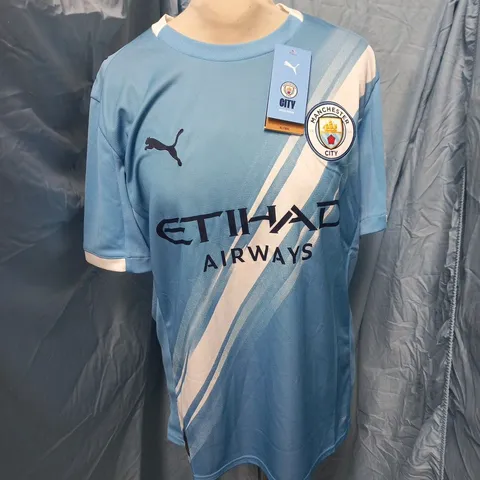 MCFC HOME JERSEY REPLICA IN LIGHT BLUE - BR M