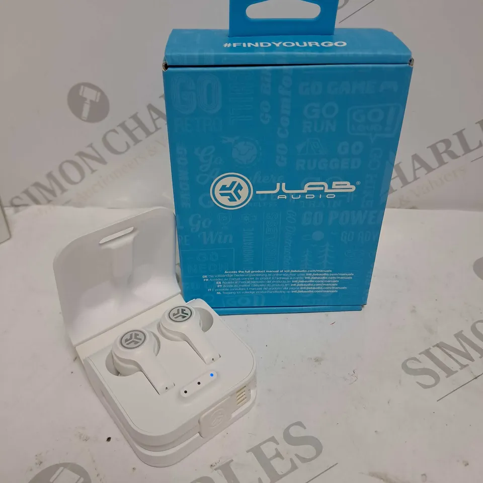 BOXED JLAB AIR EXECUTIVE TRUE WIRELESS EARPHONES 