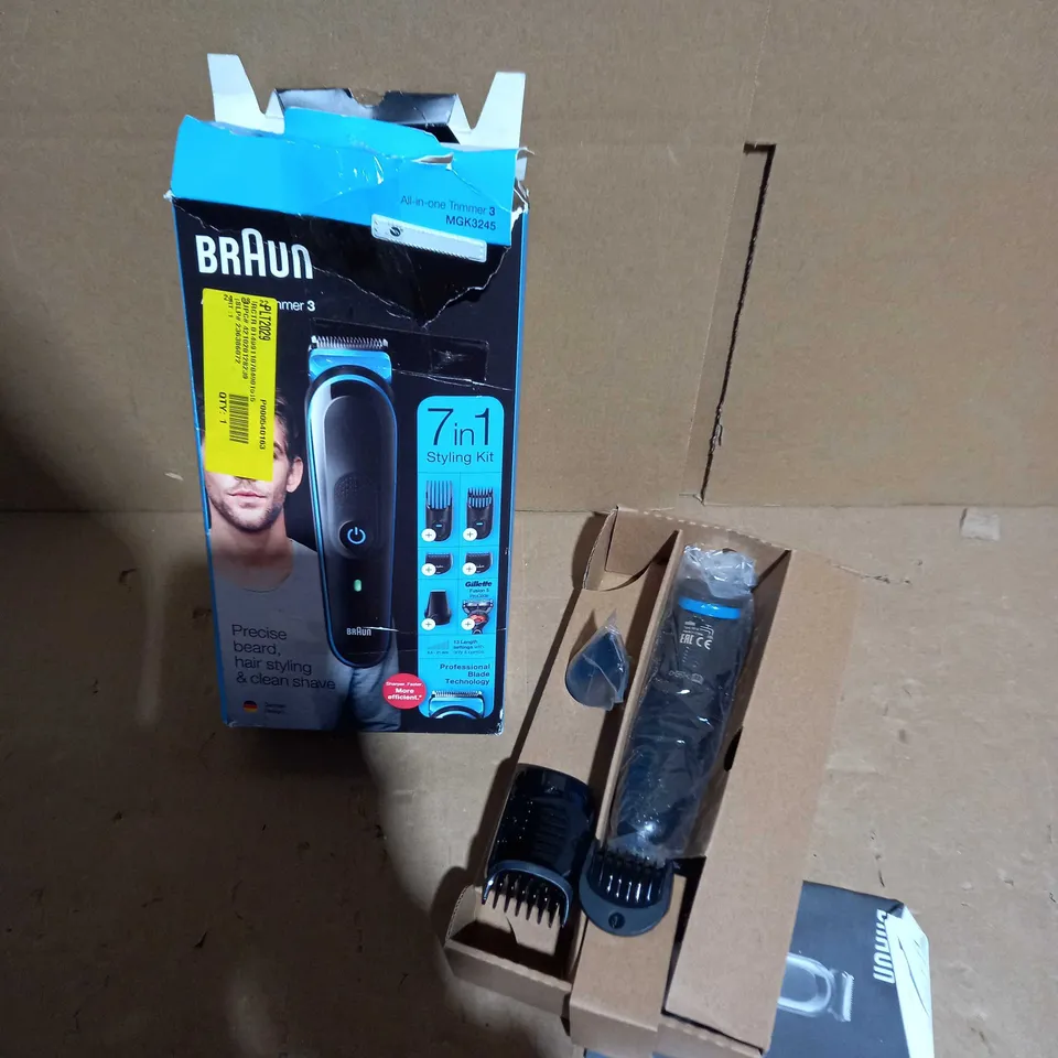 BOXED BRAUN ALL IN ONE TRIMMER 3
