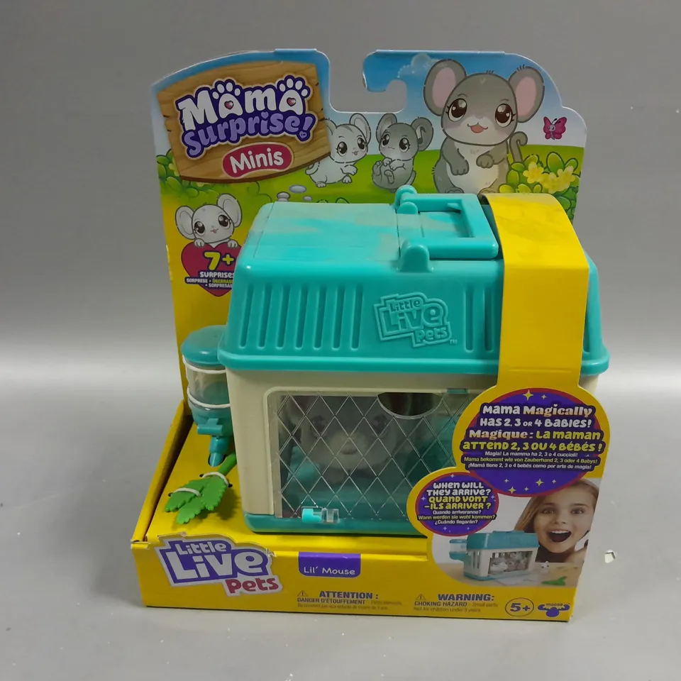 BOXED LITTLE LIVE PETS - MAMA SURPRISE MINIS: LIL' MOUSE
