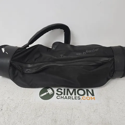 TAYLORMADE GOLF BAG – BLACK CARRY BAG WITH SHOULDER STRAP