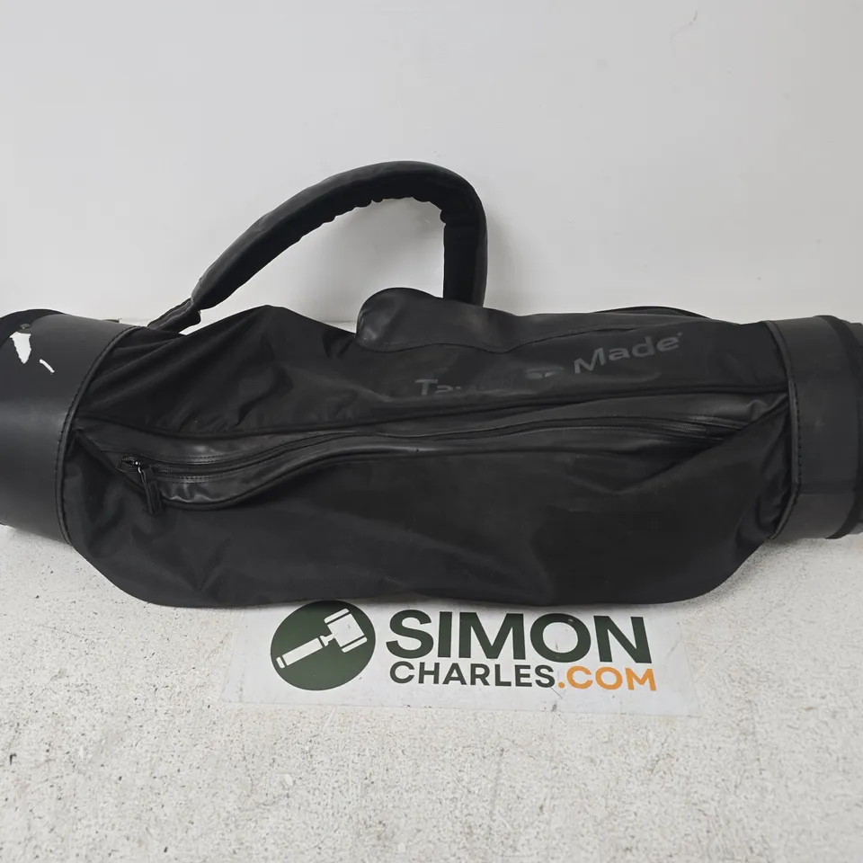 TAYLORMADE GOLF BAG – BLACK CARRY BAG WITH SHOULDER STRAP