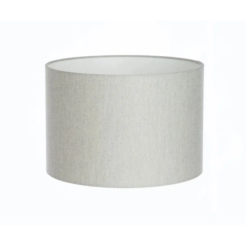 BOXED LINEN DRUM LAMP SHADE - SCREW ON (1 BOX)