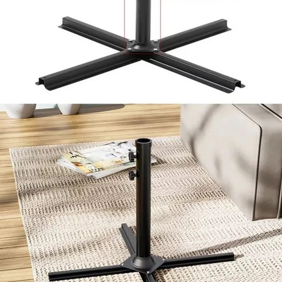 BOXED SILVIA CROSS STEEL FREE STANDING UMBRELLA BASE (1 BOX)