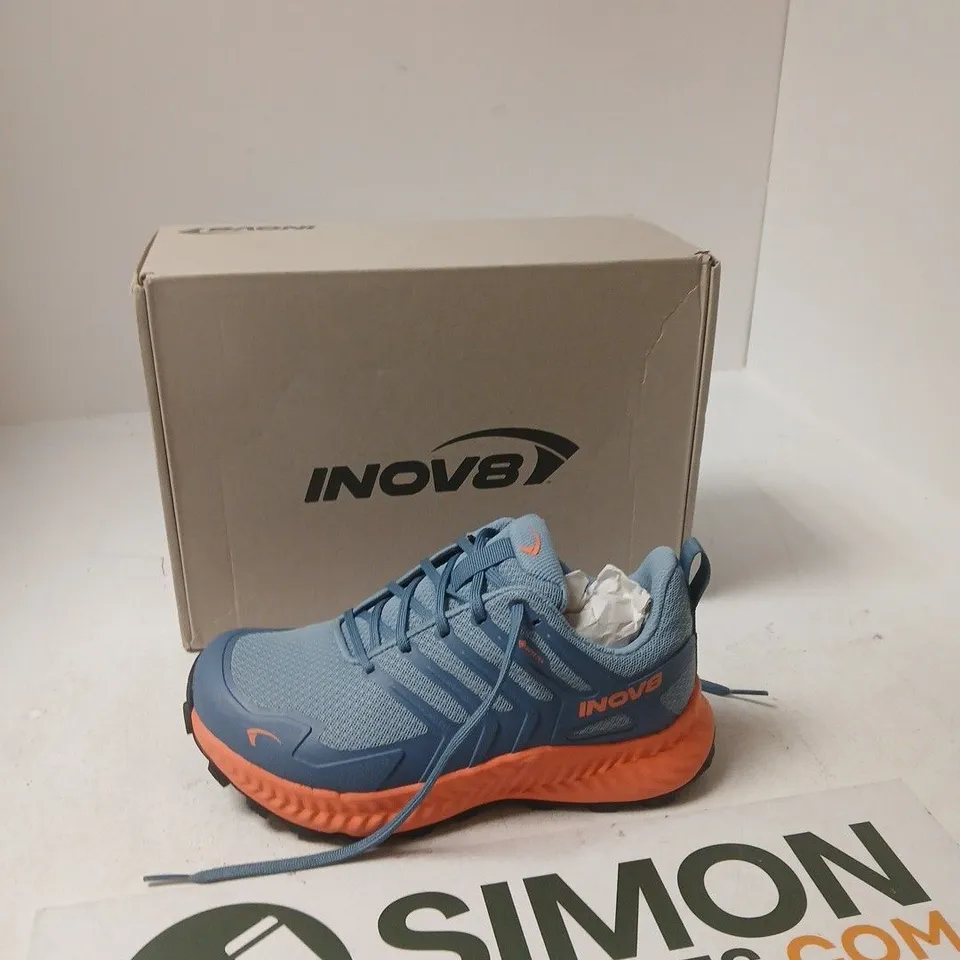 INOV-8 ROCLITE GTX WOMEN'S TRAIL RUNNING SHOES – BLUE/GREY/CORAL, UK4