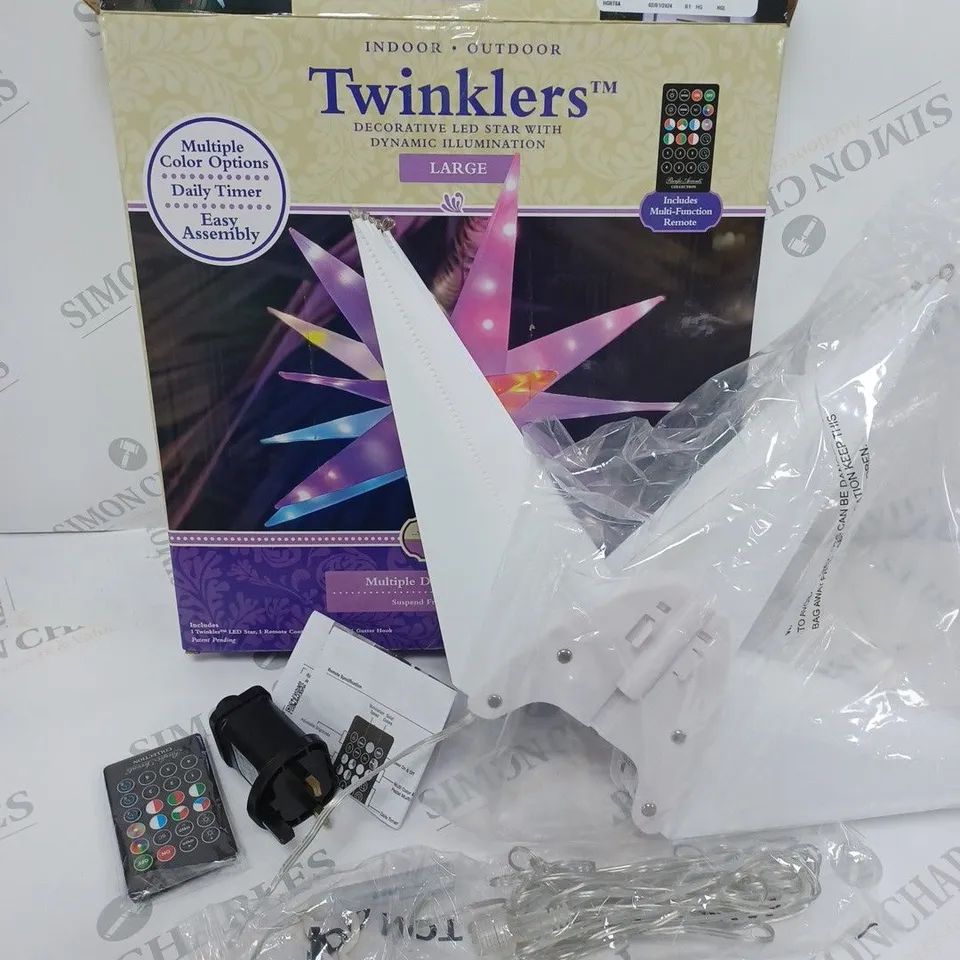 BOXED PACIFIC ACCENTS STAR BURST LIGHT