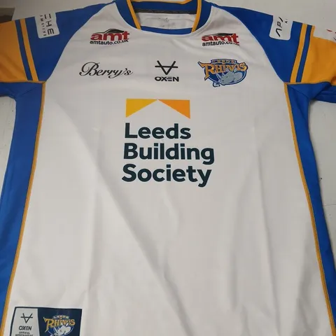 LEEDS RHINOS RUGBY JERSEY – SIZE M