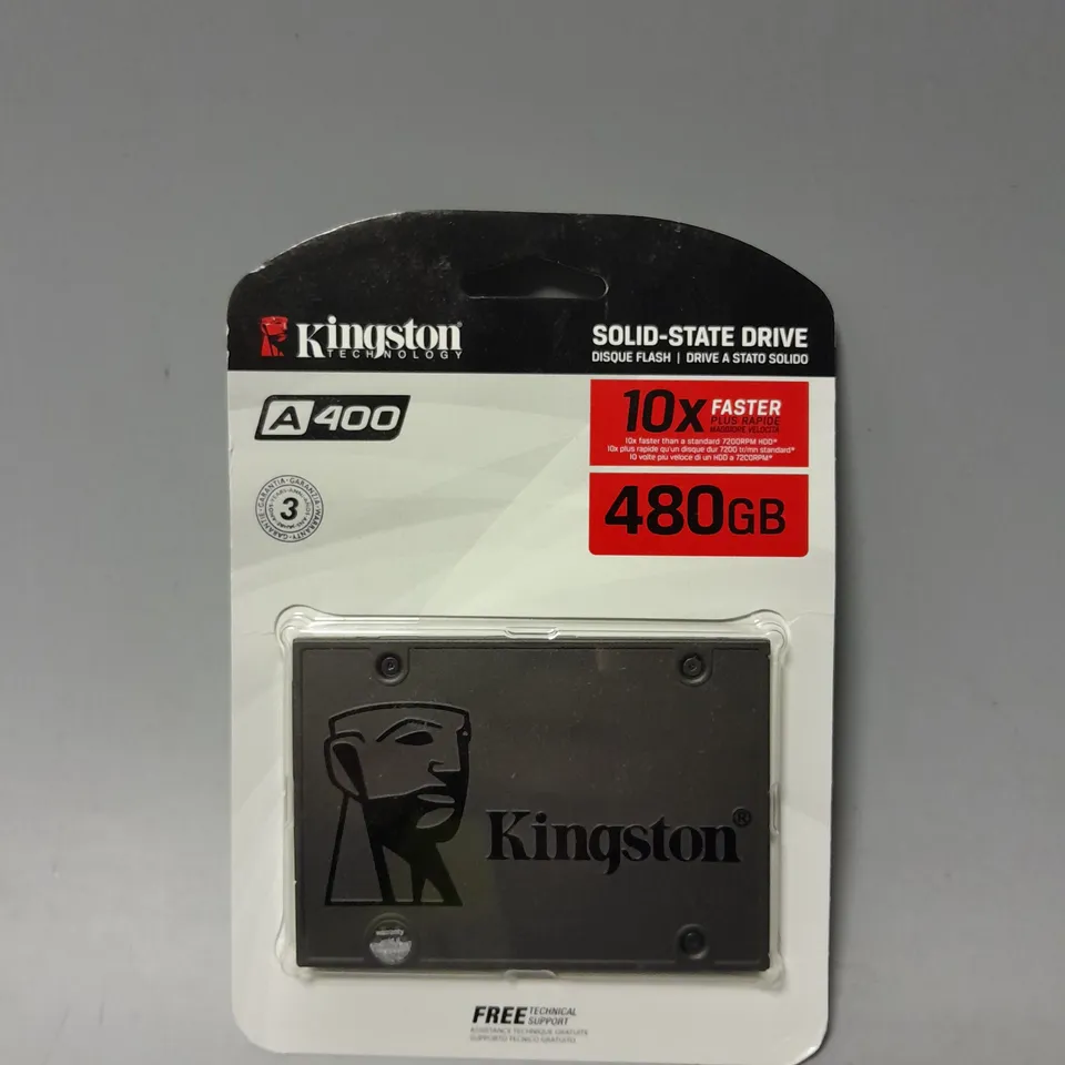 KINGSTON A400 SOLID STATE DRIVE - 480GB