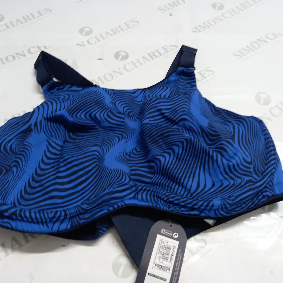 GOODMOVE BLUE SPORTS BRA - 38E