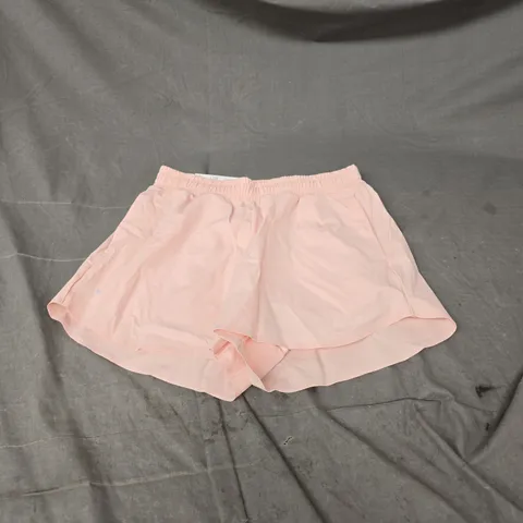 UNIQLO ULTRA STRETCH ACTIVE SHORTS IN PEACH SIZE XS