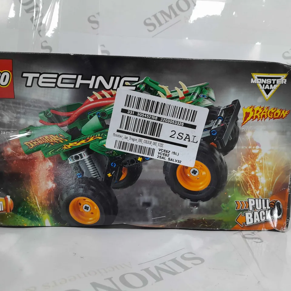 BOXED LEGO TECHNIC MONSTER JAM DRAGON TRUCK - 42149 RRP £17.99