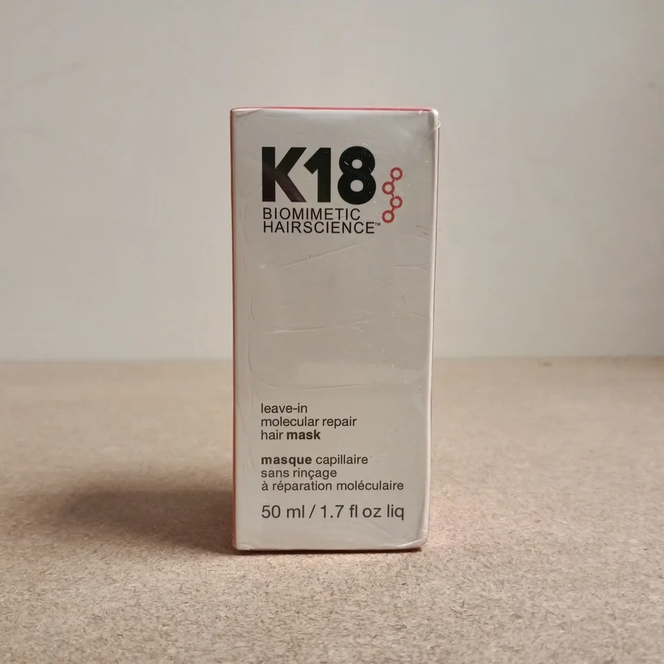 K18 LEAVE-IN MOLECULAR REPAIR HAIR MASK (50ML)