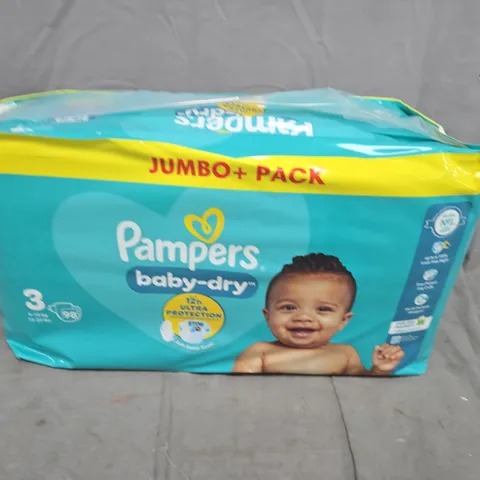 PAMPERS BABY-DRY NAPPIES – JUMBO PACK, SIZE 3