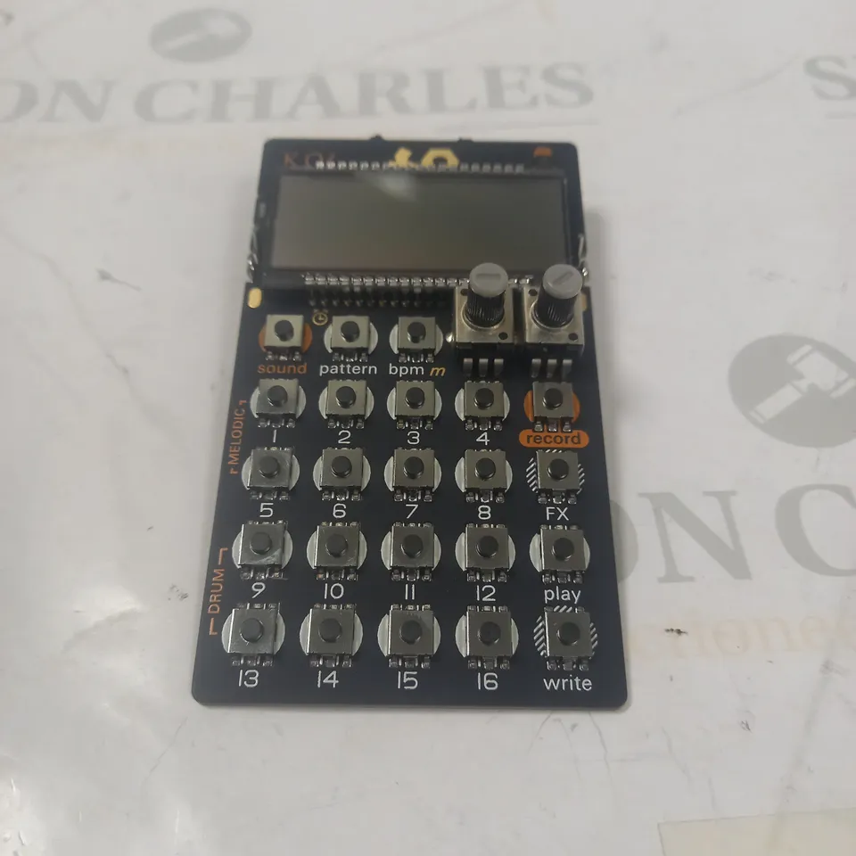 TEENAGE ENGINEERING PO-33 POCKET OPERATOR KO SAMPLER/SEQUENCER