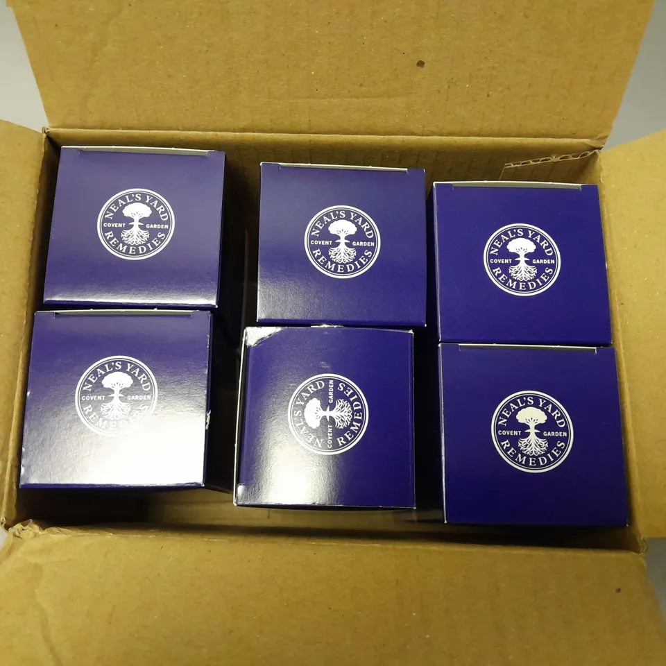 6 BOXED NEALS YARD REMEDIES REJUVENATING FARNKINCENSE CLEANSER (6 x 100g)