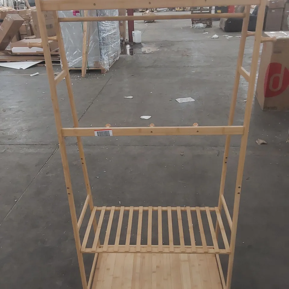 DESIGNER WOODEN CLOTHING RACK