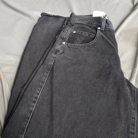 LEVI'S SUPER BAGGY BARREL JEANS – DARK DENIM, MEN'S, UK 26 (WAIST 26) X 30IN INSEAM