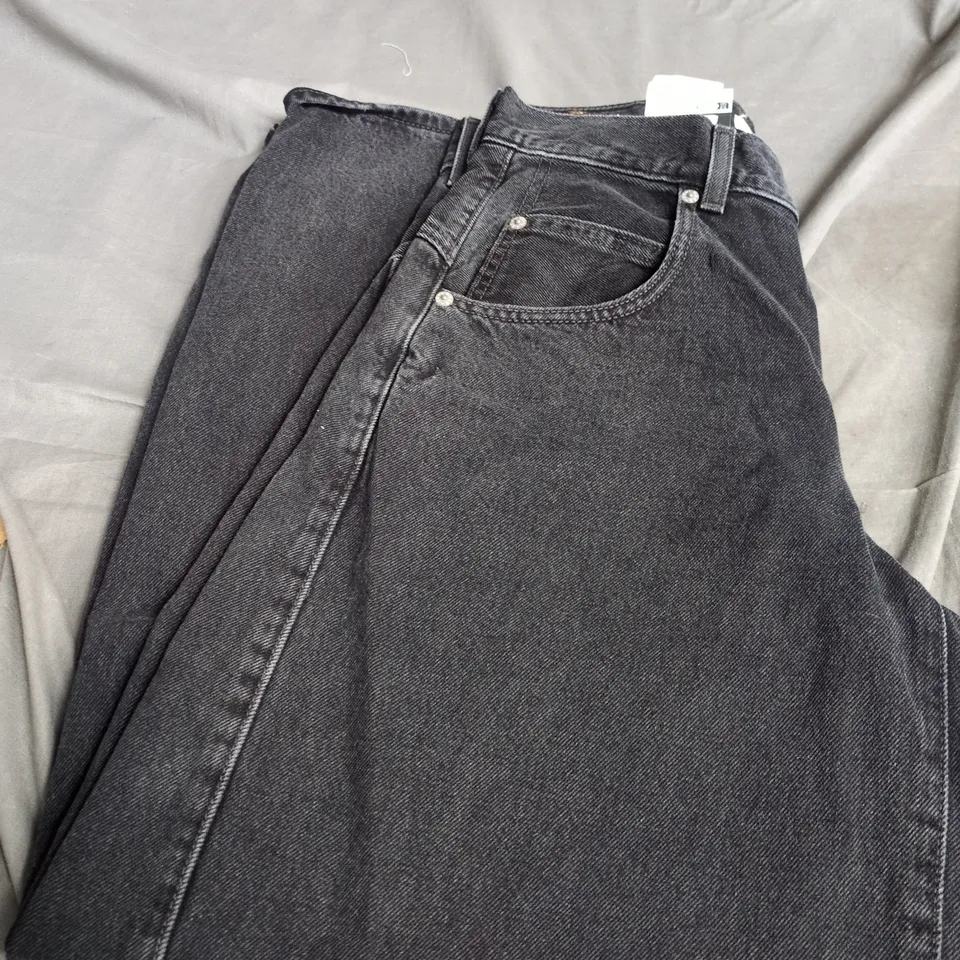 LEVI'S SUPER BAGGY BARREL JEANS – DARK DENIM, MEN'S, UK 26 (WAIST 26) X 30IN INSEAM