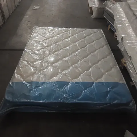 QUALITY BAGGED DOUBLE 135cm AIRSPRUNG LUXURY QUILTED MEDIUM MATTRESS