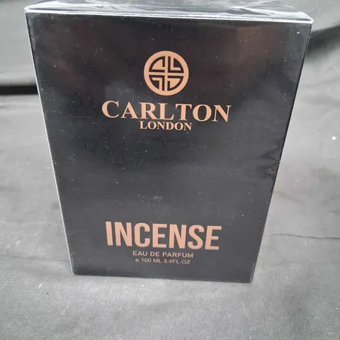 BOXED AND SEALED CARLTON LONDON INCENSE EAU DE PARFUM 100ML