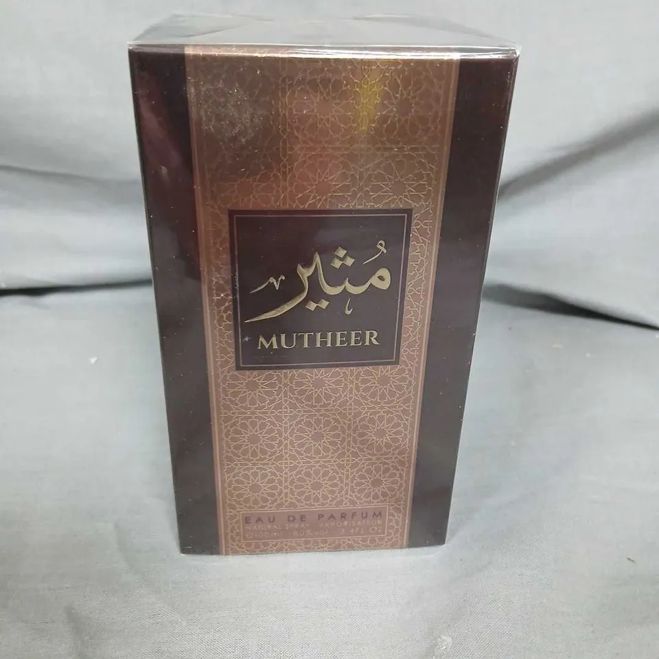 TWELVE BOXED MUTHEER EAU DE PARFUM 100ML