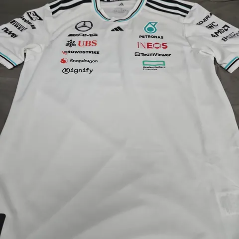 ADIDAS MERCEDES DRIVER TEE - SIZE M