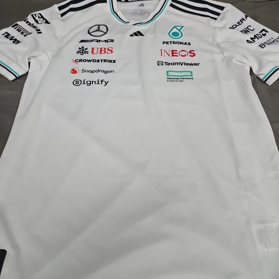 ADIDAS MERCEDES DRIVER TEE - SIZE M