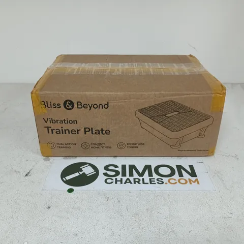 BOXED BLISS & BEYOND VIBRATION TRAINER PLATE