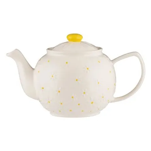 BOXED PRICE AND KENSINGTON DAISY 6 CUP TEAPOT