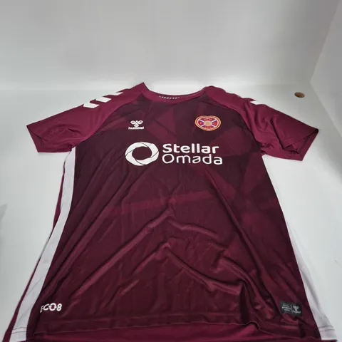 HEARTS FC HOME TOP SIZE XL