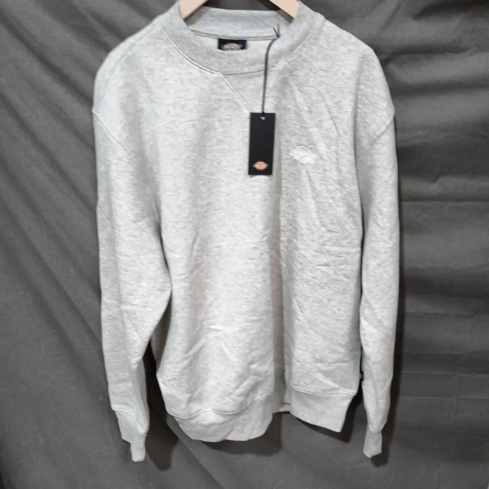 DICKIES GREY SWEATSHIRT – CREWNECK, SIZE S/P