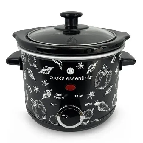 OUTLET COOK'S ESSENTIALS 1.5L COMPACT SLOW COOKER