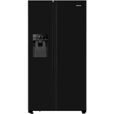 BOXED HISENSE RS694N4TBE FREESTANDING AMERICAN SIDE - BY - SIDE DOOR AMERICAN FRIDGE FREEZER 