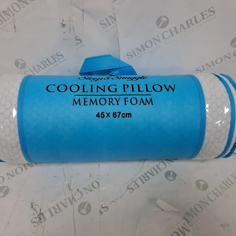 SLEEP AND SNUGGLE COOLING PILLOW - MEMORY FOAM