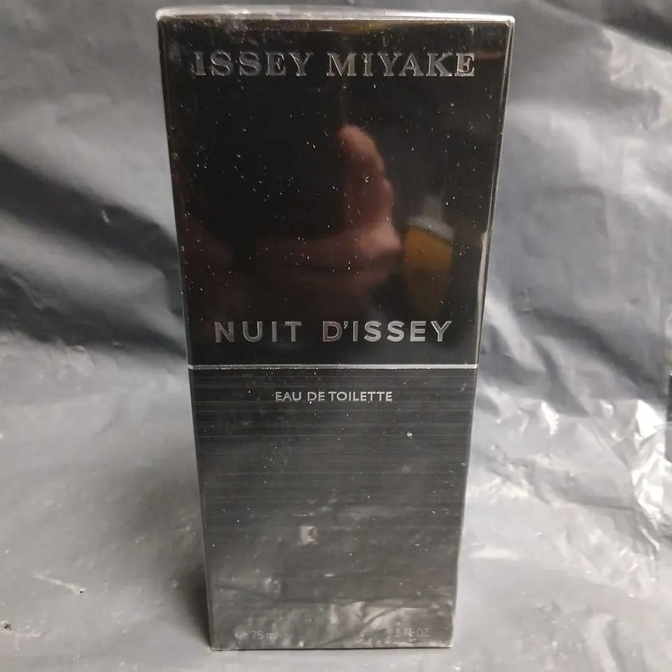 BOXED AND SEALED ISSEY MIYAKE NUIT D'ISSEY EAU DE TOILETTE 75ML
