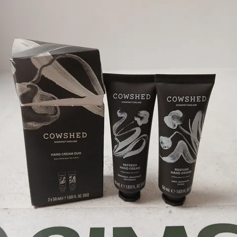 BOXED COWSHED HAND CREAM DUO 