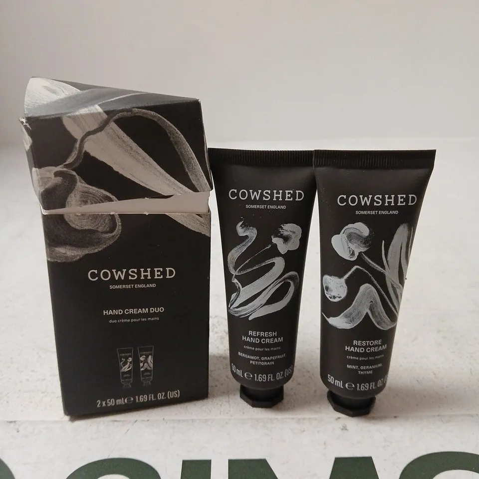 BOXED COWSHED HAND CREAM DUO