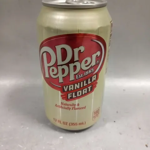 NINE CANS OF DR PEPPER VANILLA FLOAT 355ML