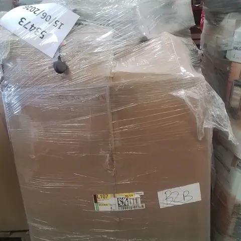 PALLET CONTAINING VARIOUS ELECTRICAL ITEMS AND HOUSEHOLD PRODUCTS TO INCLUDE:RADIATOR,30"TOWER FAN