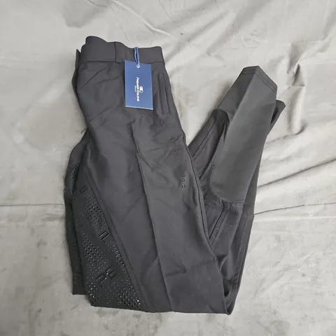 PREMIER EQUINE PANDORA LADIES FULL SEAT RIDING BREECHES IN BLACK SIZE 26"