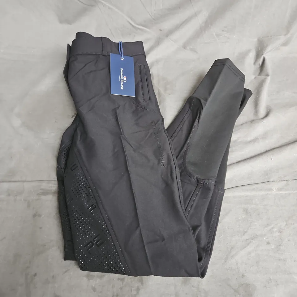 PREMIER EQUINE PANDORA LADIES FULL SEAT RIDING BREECHES IN BLACK SIZE 26"